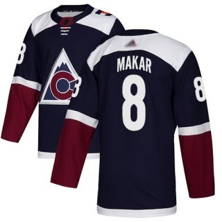 Men's Colorado Avalanche #8 Cale Makar Navy Alternate Authentic Stitched Hockey Jersey