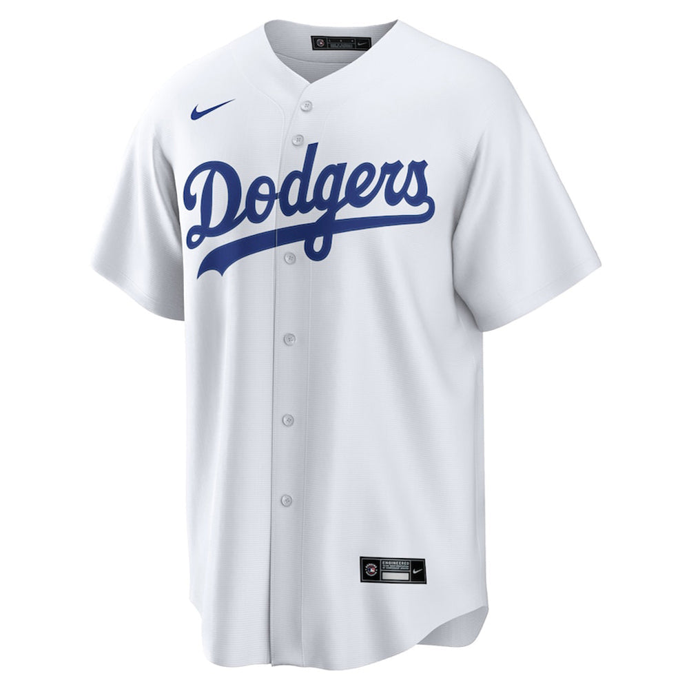 Youth Los Angeles Dodgers Walker Buehler Cool Base Replica Jersey White