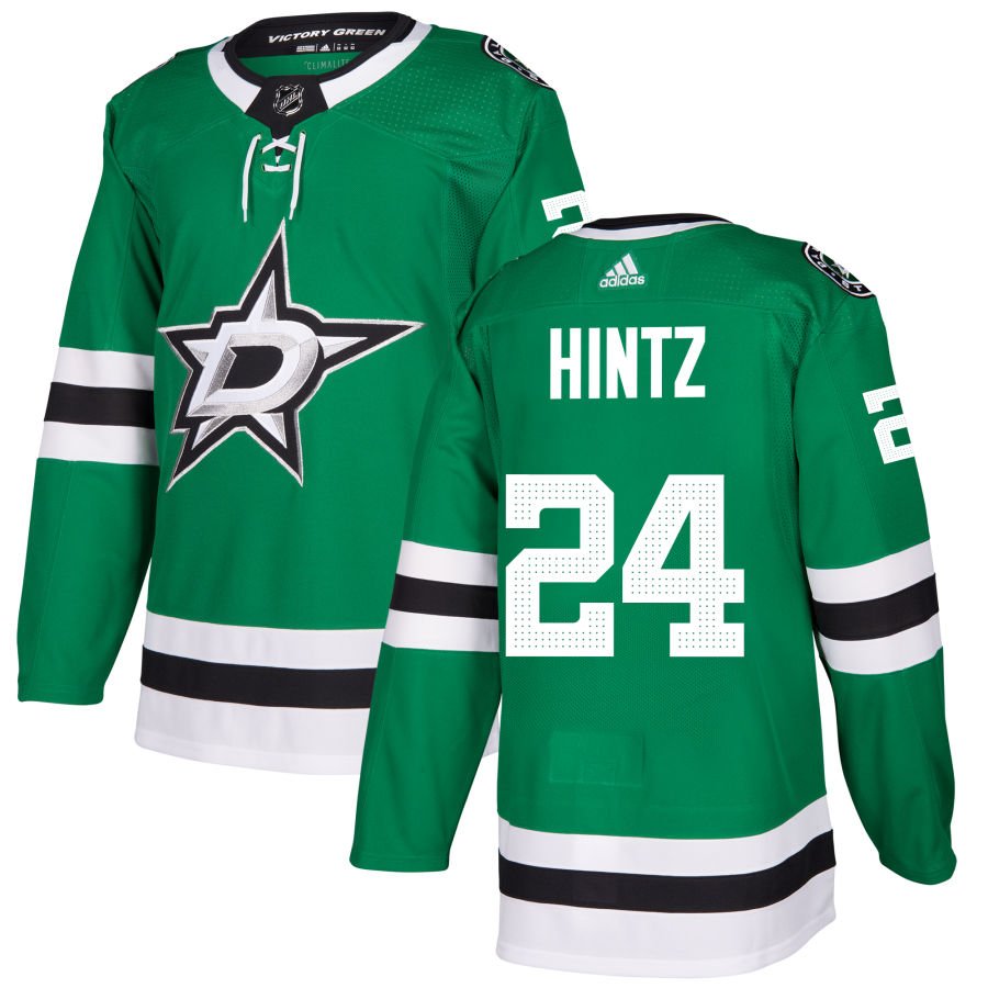 Dallas Stars #24 Roope Hintz Green Home Authentic Pro Jersey
