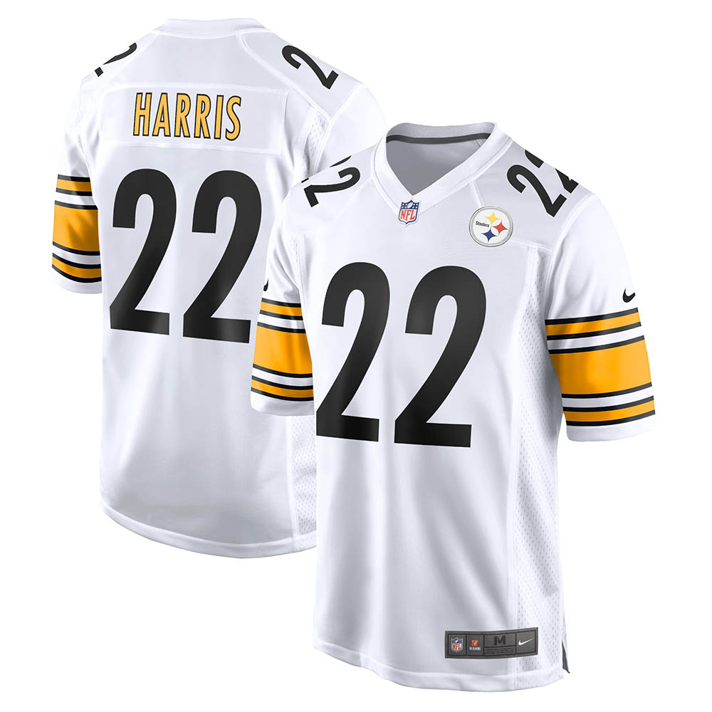 Men's Pittsburgh Steelers Najee Harris Game Jersey White