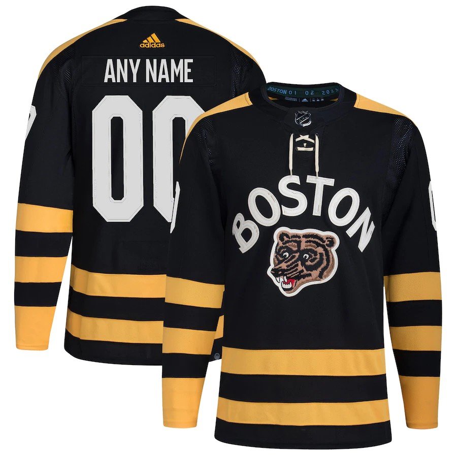 Boston Bruins #67 Jakub Zboril Black 2023 Winter Classic Authentic Stitched Hockey Jersey