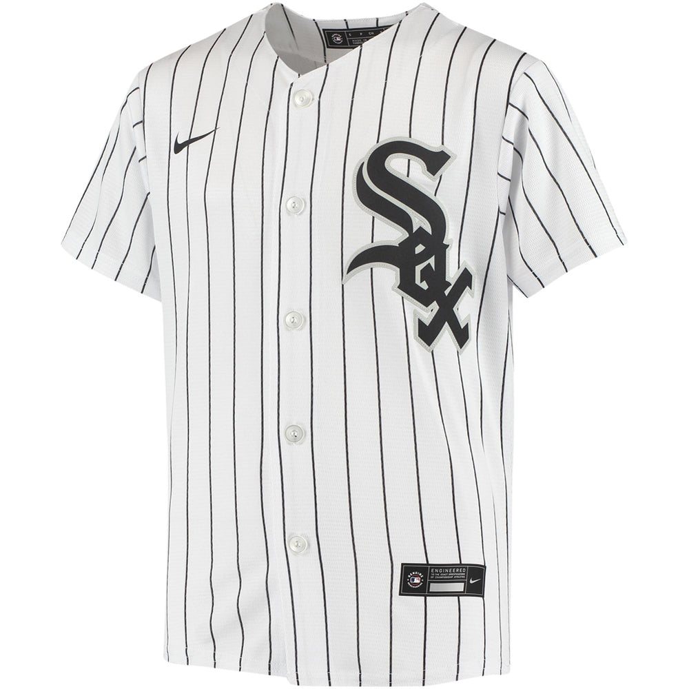 Youth Chicago White Sox Eloy Jimenez Home Player Jersey - White